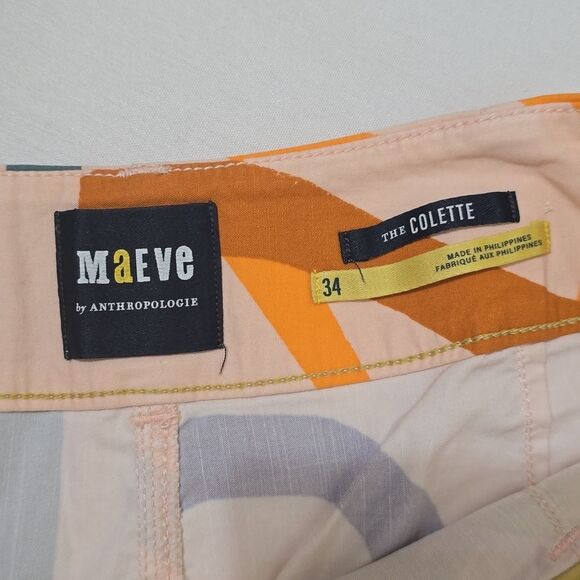 Mave By Anthropologie Cropped Wideleg Pants 34 - Picture 7 of 9